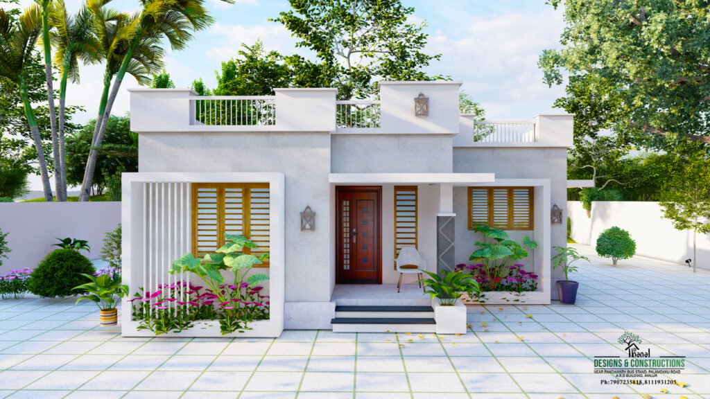 3D-Front Unni Exterior Sunny day