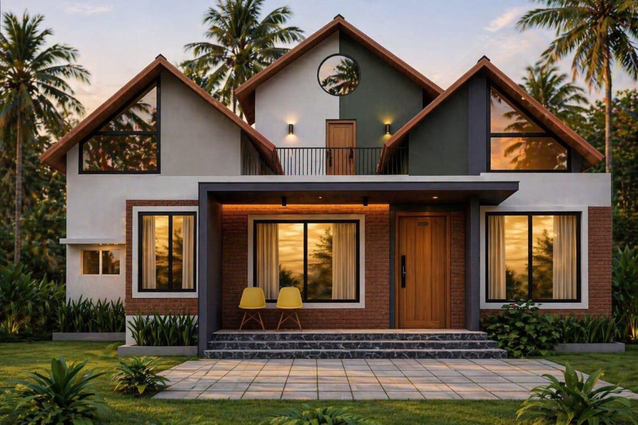 Sajith & Sneha Residence – Contemporary Home
