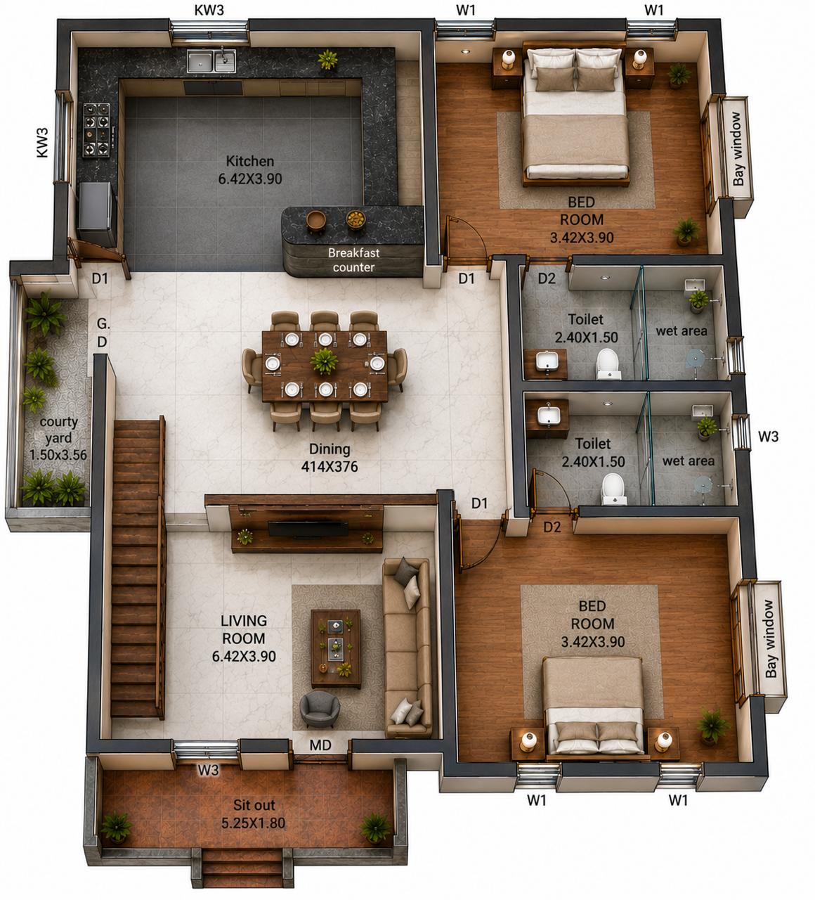 Floor Plan 1